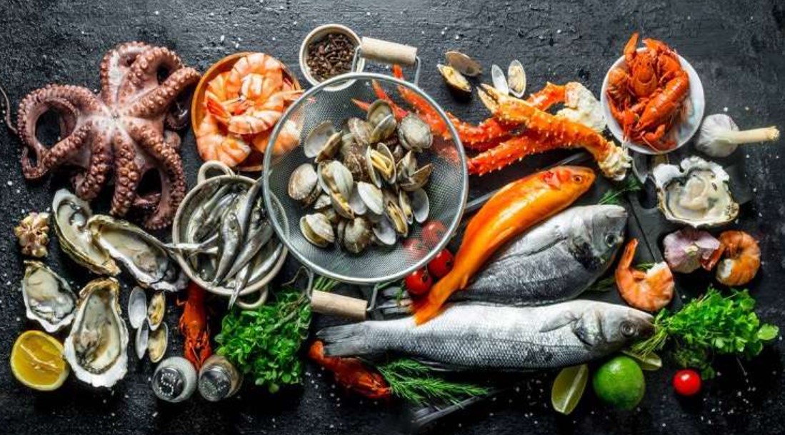 Các loại hải sản làm nguyên liệu quan trọng trong ẩm thực Anh
